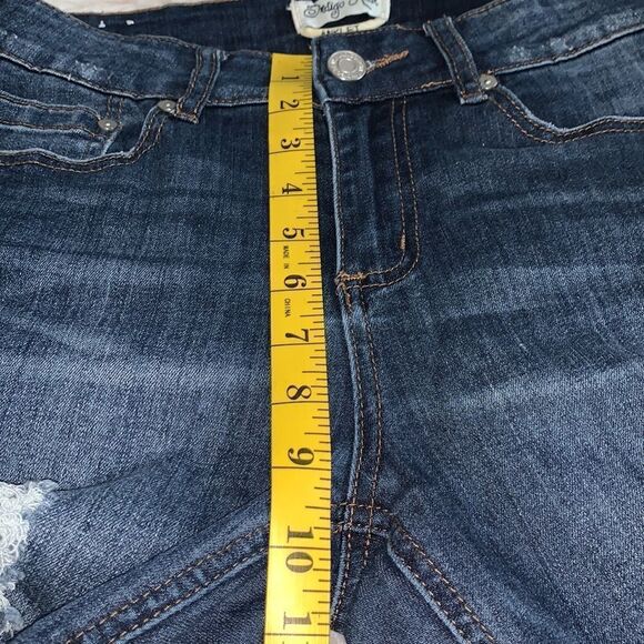 Indigo Rein Anklet Skinny Jeans Size 5 Junior - Picture 9 of 11